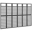 Parawan pokojowy 6-panelowy/trejaż, drewno jodłowe, 242,5x180cm