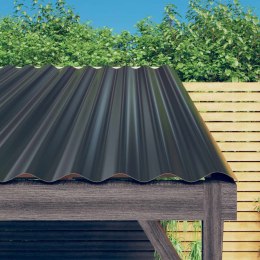 Panele dachowe, 12 szt., malowana proszkowo stal, 100x36 cm