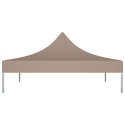 Dach namiotu imprezowego, 3 x 3 m, kolor taupe, 270 g/m²