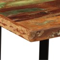 Stolik barowy z litego drewna odzyskanego, 120 x 60 x 107 cm