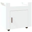 Szafka pod biurko, biała, 60x45x60 cm, materiał drewnopochodny