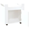 Szafka pod biurko, biała, 60x45x60 cm, materiał drewnopochodny