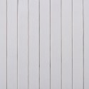 Parawan bambusowy, biały, 250 x 165 cm