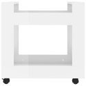 Półka pod biurko, biały z połyskiem, 60x45x60 cm